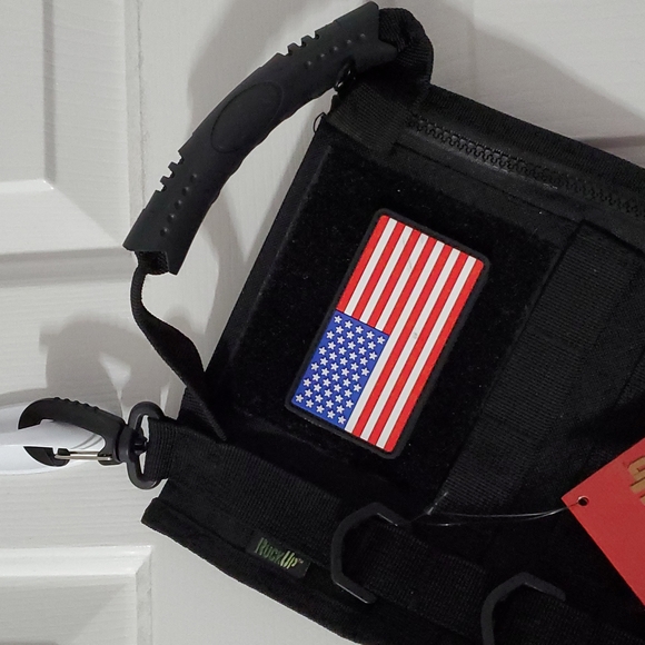 NWT Black Tactical Christmas Stocking with Handle - Picture 2 of 5